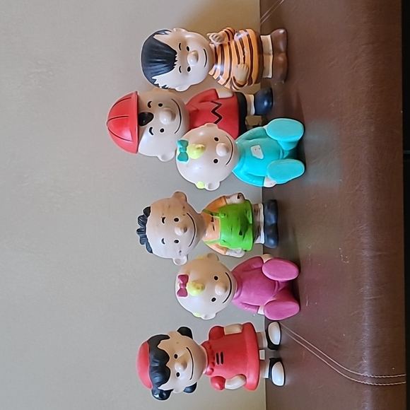 Art Hand Painted Ceramic Peanuts Characters Poshmark
